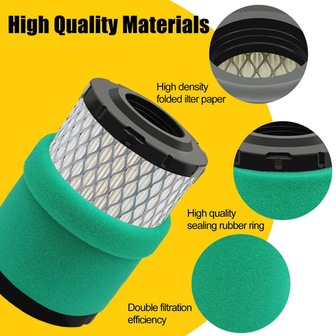 Nerans durable filter paper with rubber frame for long life