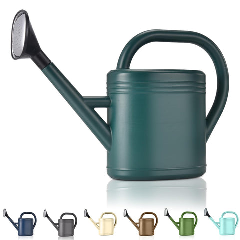 NERUB 1-gallon watering can with long spout for precise indoor watering.