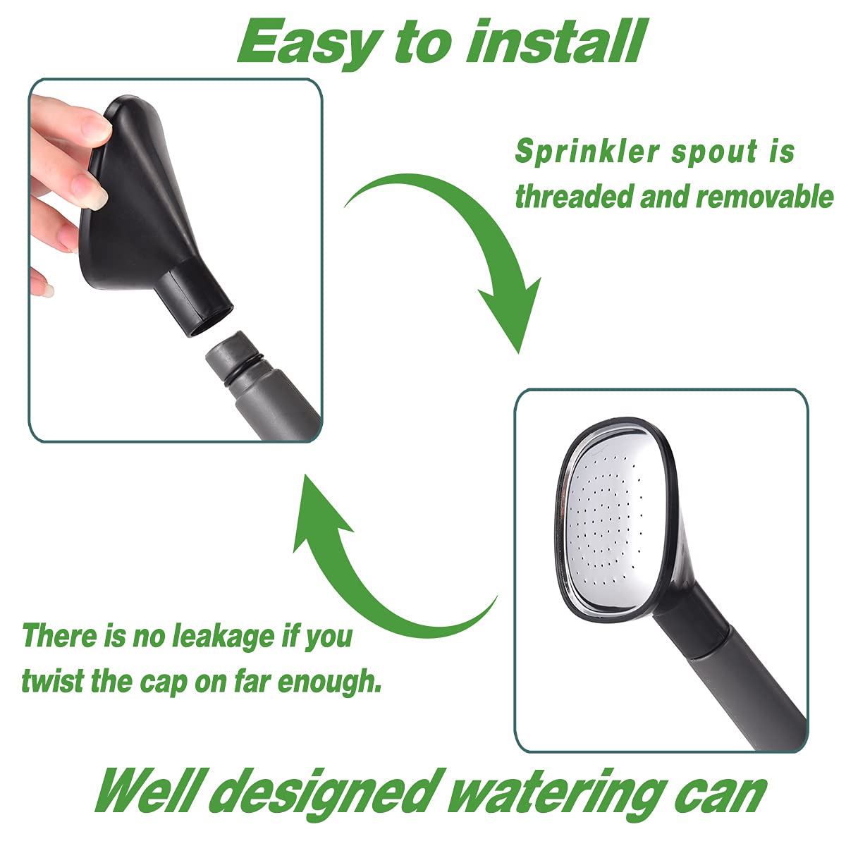 NERUB one-piece design minimizes leaks for reliable outdoor watering