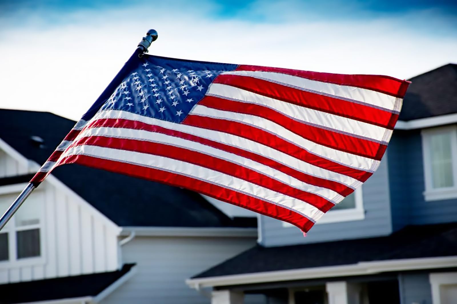 NESSDOVE flag shown in indoor and outdoor display settings