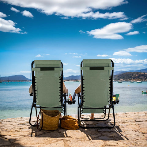 Nestl Zero Gravity Chair recline feature enhances comfort with smooth adjustments.
