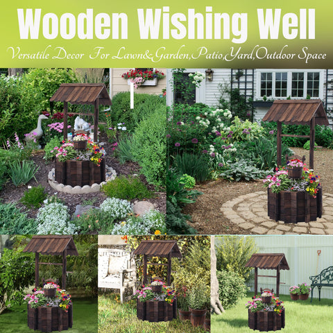 NestNature Wishing Well easy-assembly instructions save setup time.