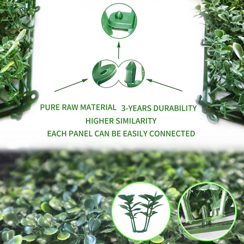 NETAP grass wall panels remain fade-free for years, maintaining lush visuals