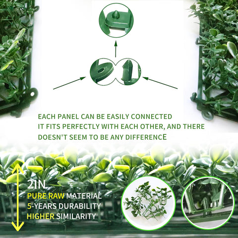NETAP grass wall panels retain vibrant color up to five years