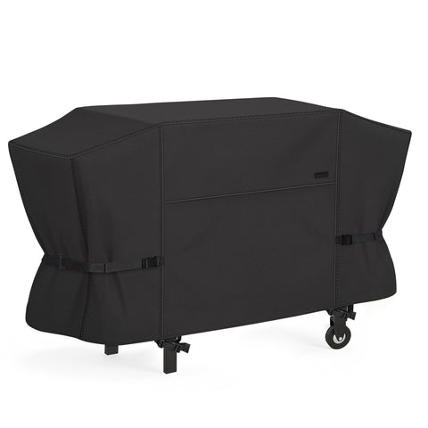 NettyPro griddle cover shields Blackstone 36-inch from sun and rain.