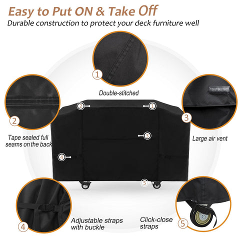 NettyPro cover shows reinforced stitching for rip resistance during use.