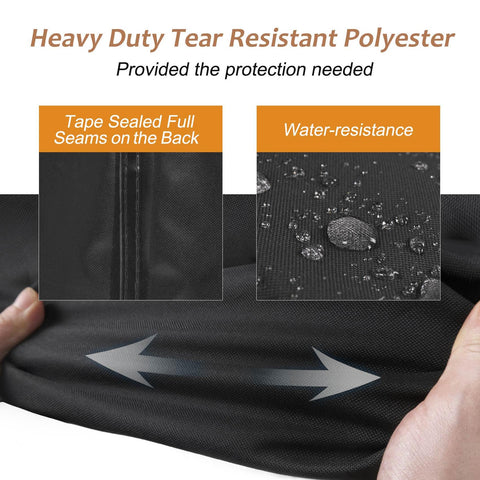 NettyPro heavy-duty cover fits a 2-3 burner grill securely