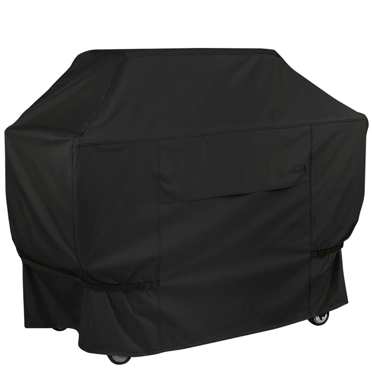 NettyPro grill cover on a 56-inch grill protects from rain and sun