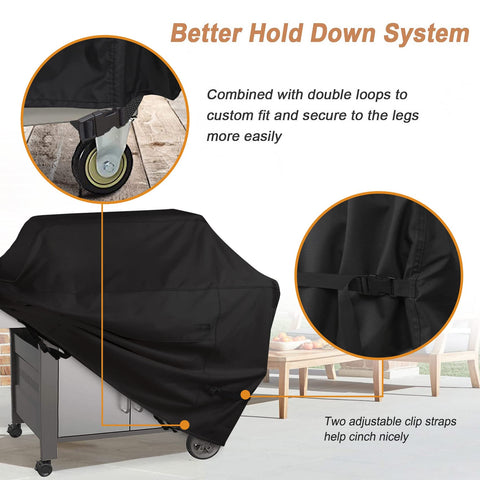 NettyPro vented design reduces condensation under the cover
