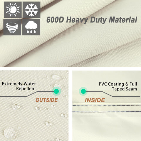 NettyPro PU coating closeup shows fade-resistant outdoor protection.