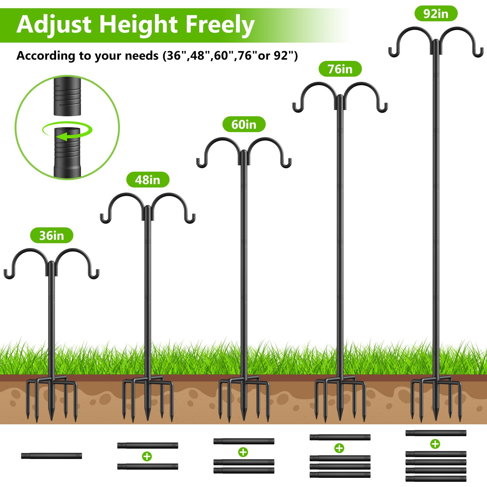 Netuaoo anti-snag spacing keeps birds safe and prevents entanglement