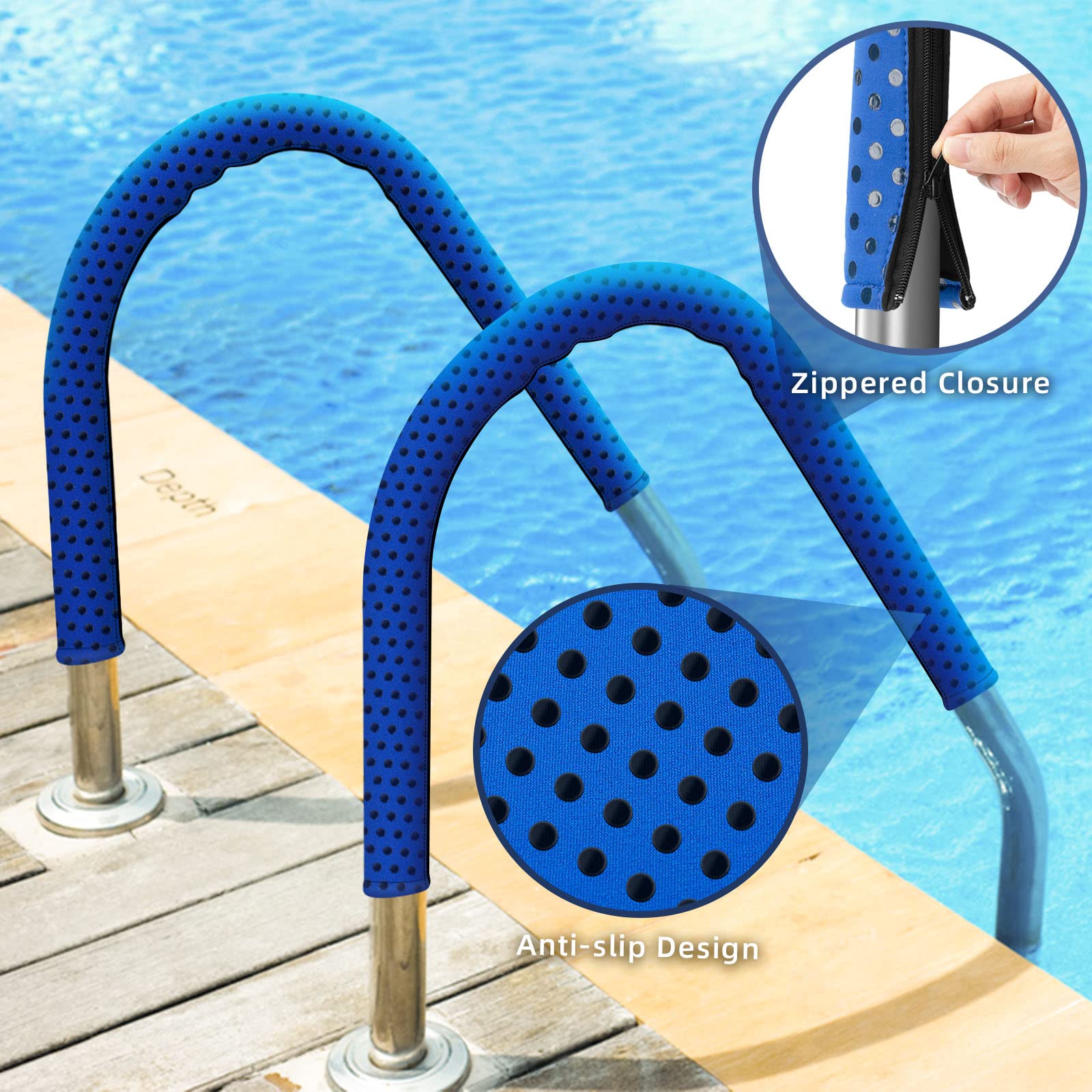 NEUERMOND protective cover shields hands from heat and sun.