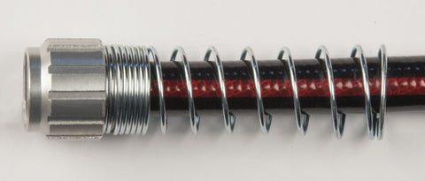 NeverKink pro-grade crush-proof couplings ensure secure fittings under high water pressure.