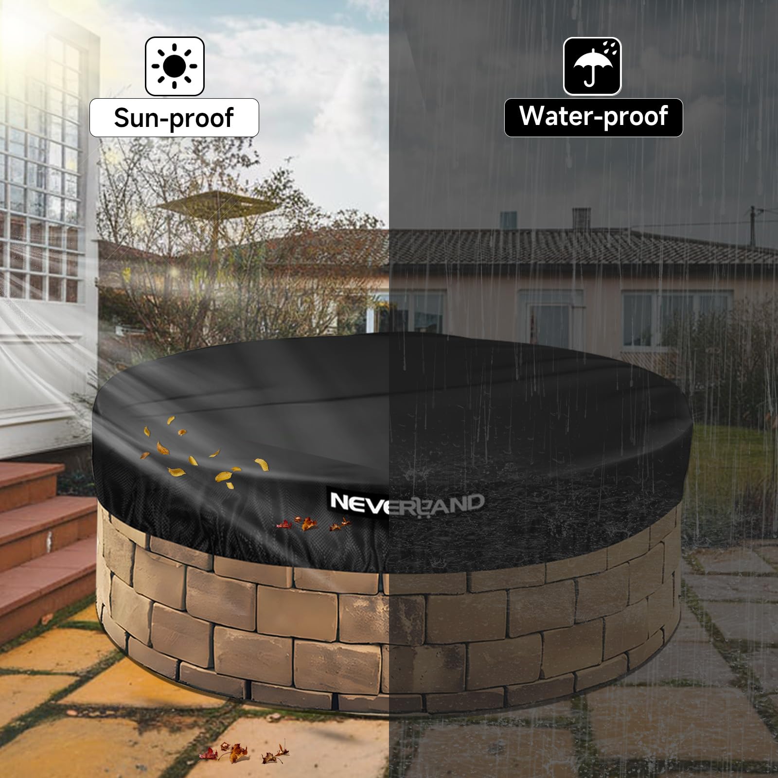 Neverland UV-resistant material under bright sunlight