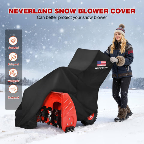 NeverLAND cover close-up shows tear-resistant Oxford fabric and UV protection