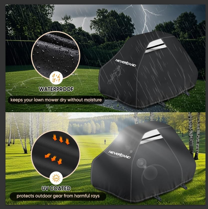 NeverLAND storage bag keeps your cover compact and organized when not in use.