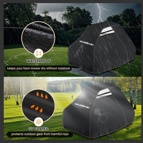 NeverLAND storage bag keeps your cover compact and organized when not in use.