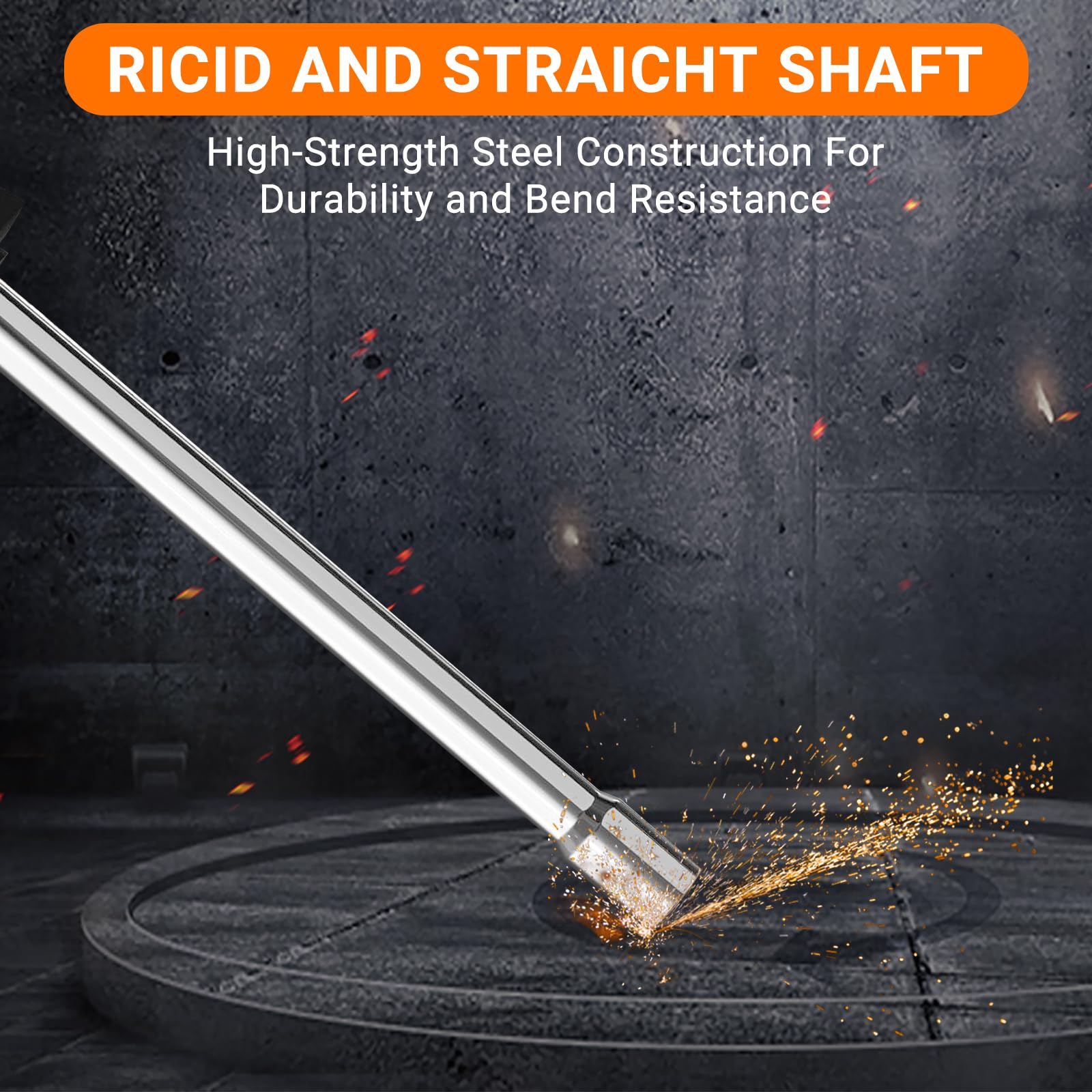 NEW B1919 nickel plating closeup indicating rust resistance and long life