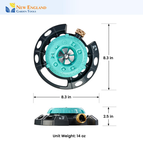 New England Garden Tools easy hose connection for quick setup and reliable watering