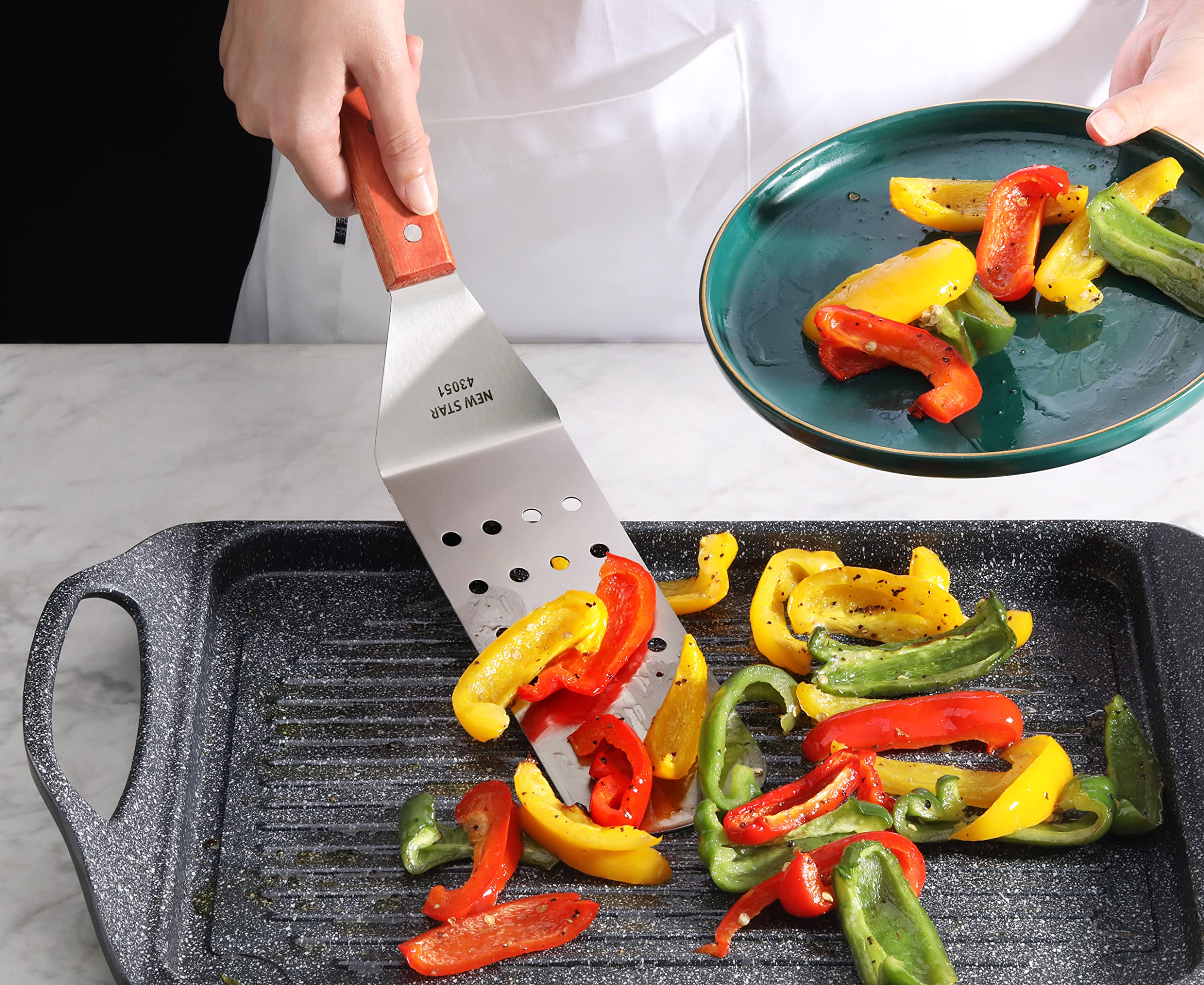 New Star 43051 silver spatula set offering reliable performance and easy cleaning