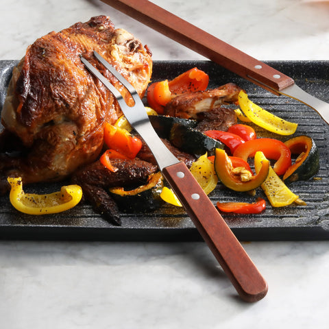 New Star 13-inch size offers extended reach for comfortable restaurant-grade use.