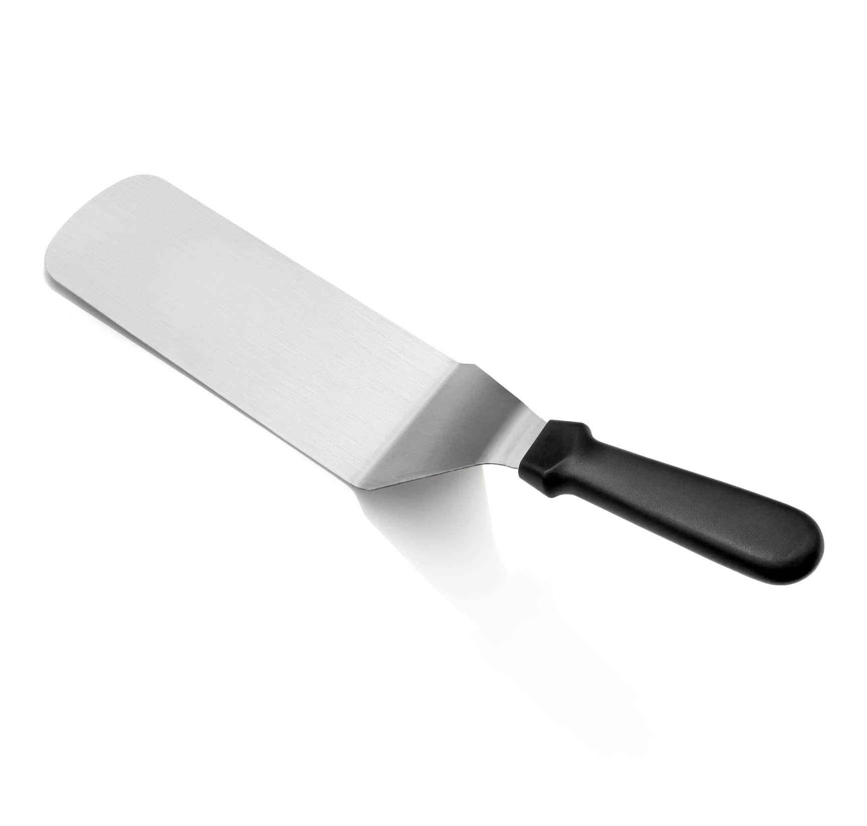 New Star Foodservice 36190 14.5 inch turner viewed from side for reach