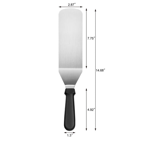 New Star Foodservice 36190 flexible blade spatula demonstrates easy flipping