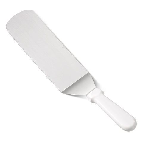 New Star 36213 perforated turner drains fats while grilling.