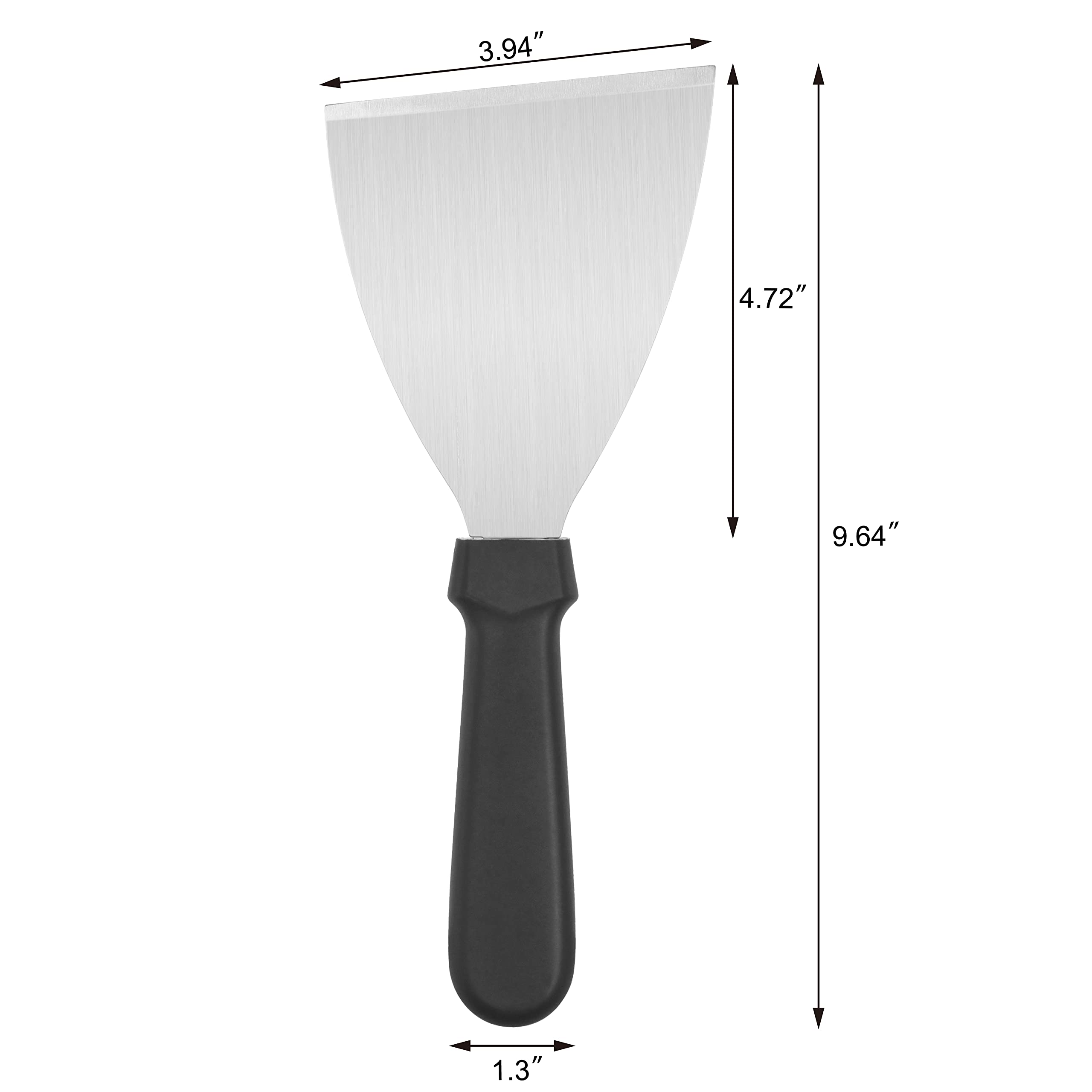 New Star 38323 slant-edge blade close-up for grill cleaning.