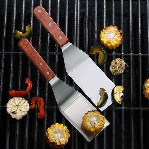 New Star Foodservice commercial grade grill turner in kitchen