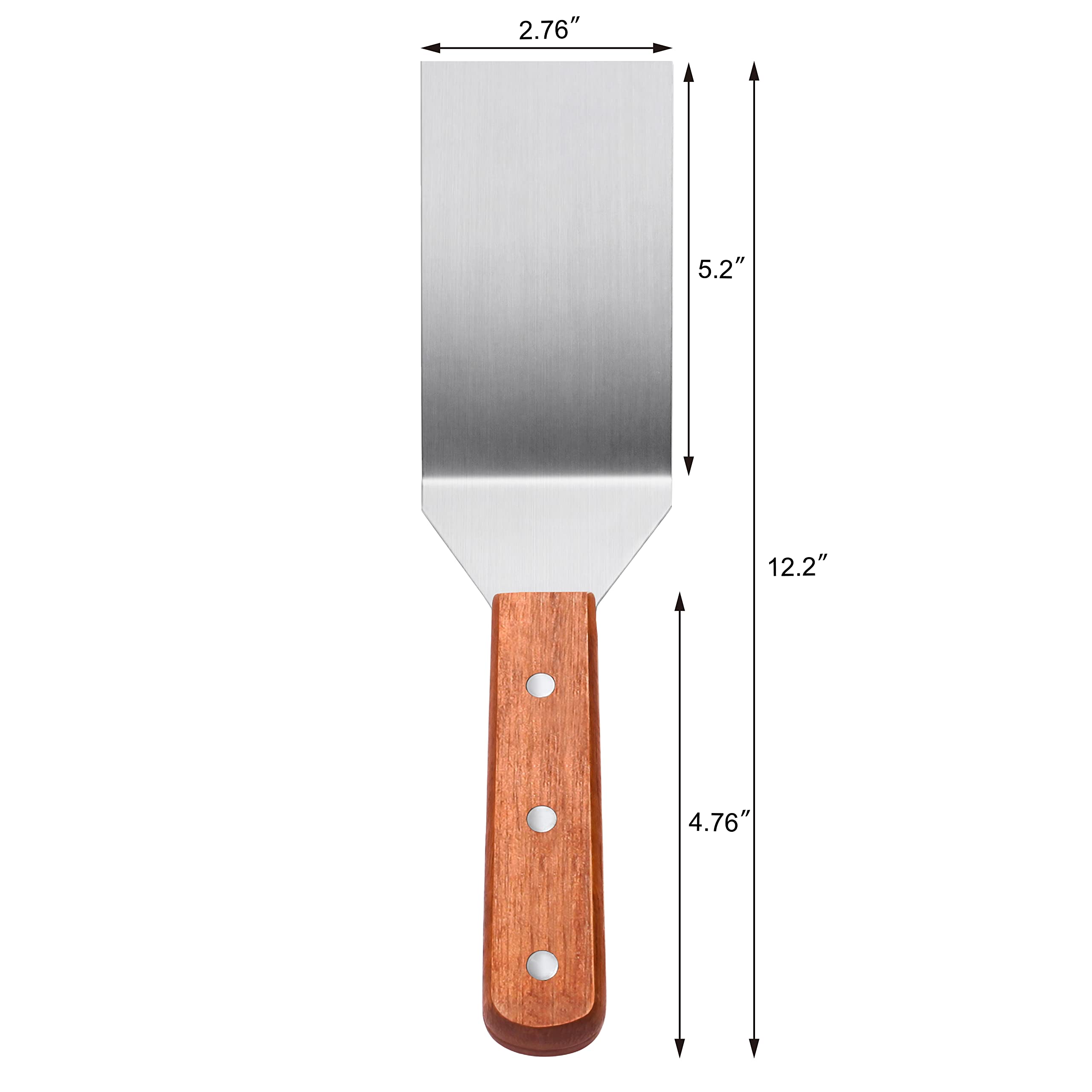 New Star Foodservice solid blade grill turner for sturdy lifting