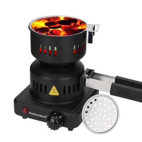 NewBeeclassic electric-charcoal-starter-600w heats fast for quick coal ignition