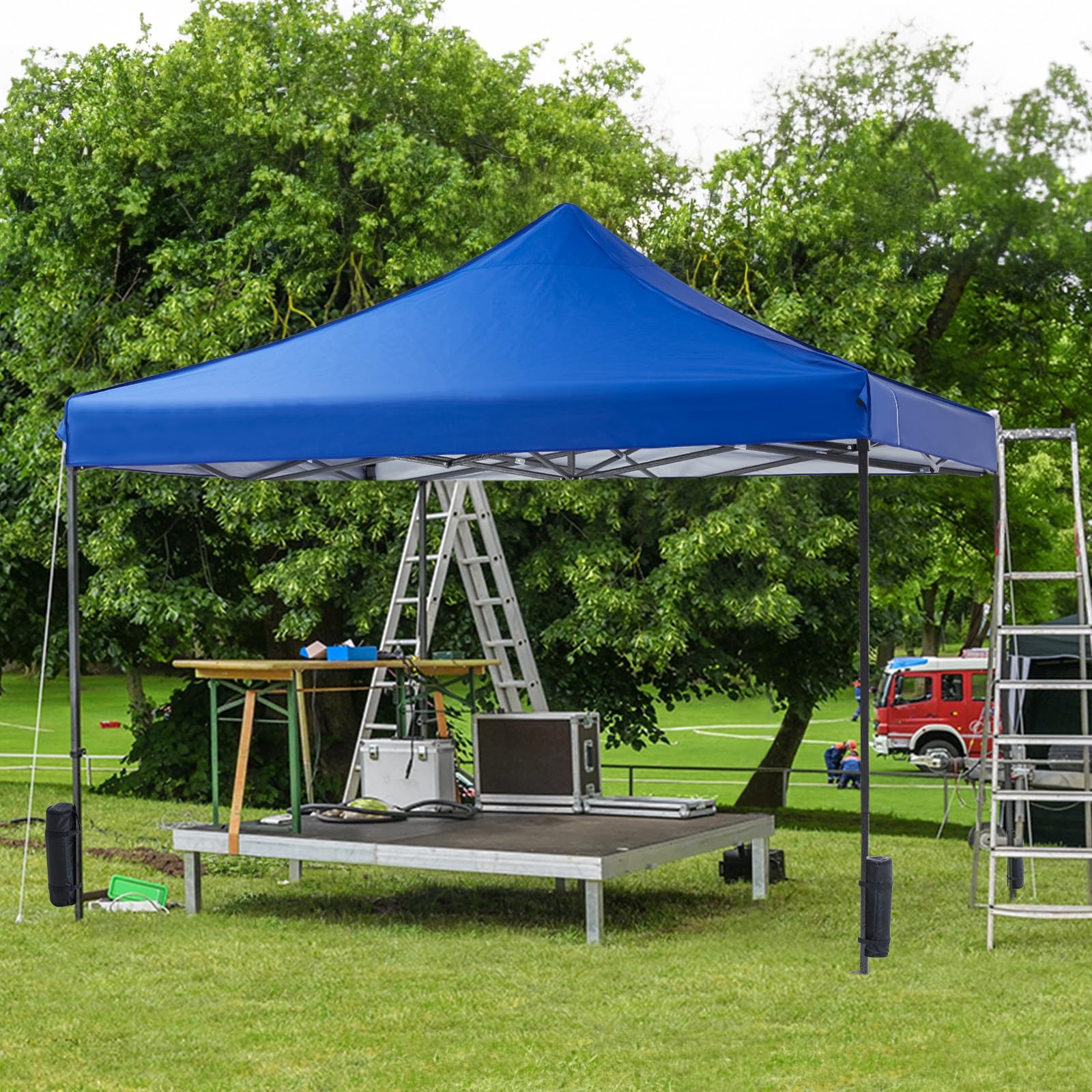 NEWBULIG canopy suits backyard gatherings and beach trips