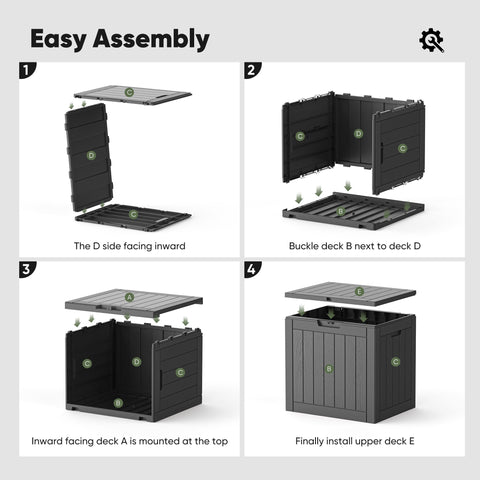 NEWBULIG easy assembly with no tools.