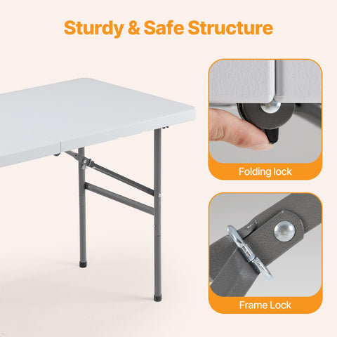 NEWBULIG easy unfold and lock mechanism for tool-free setup