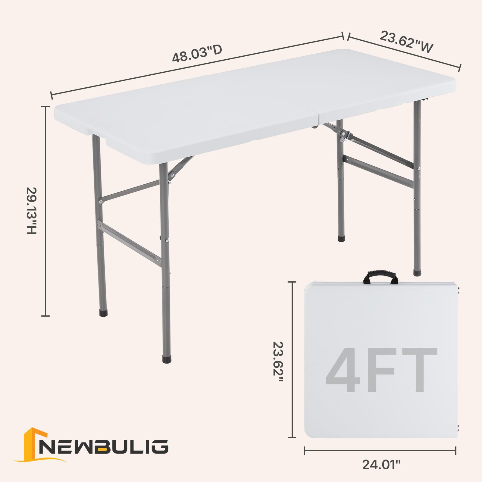 NEWBULIG portable carry-handle design enabling quick transport