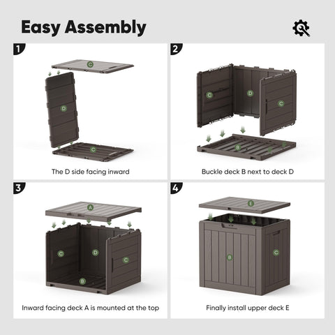 NEWBULIG tool-free assembly saves time and hassle.