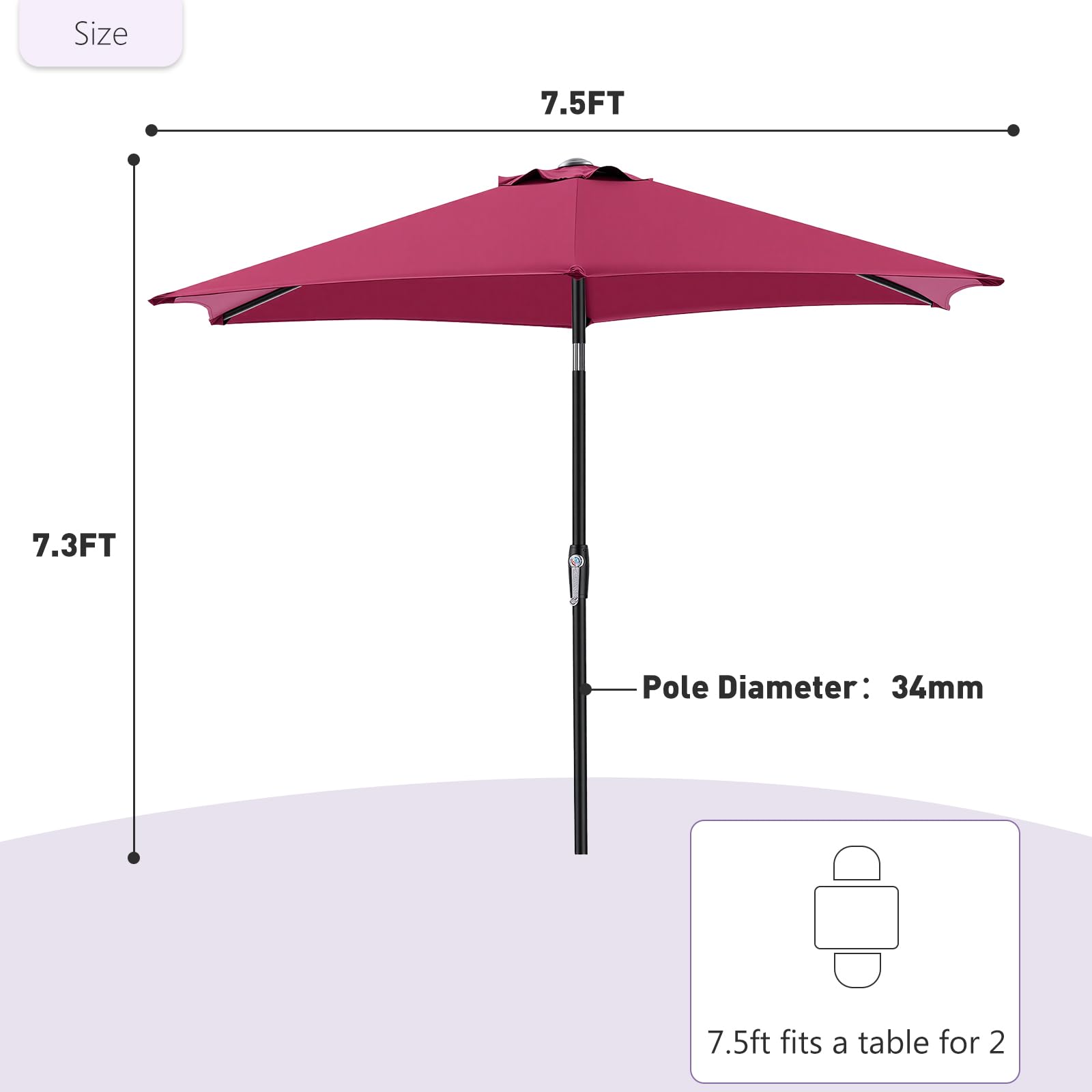 NEWBULIG UV-resistant fabric blocks sun while keeping colors vibrant