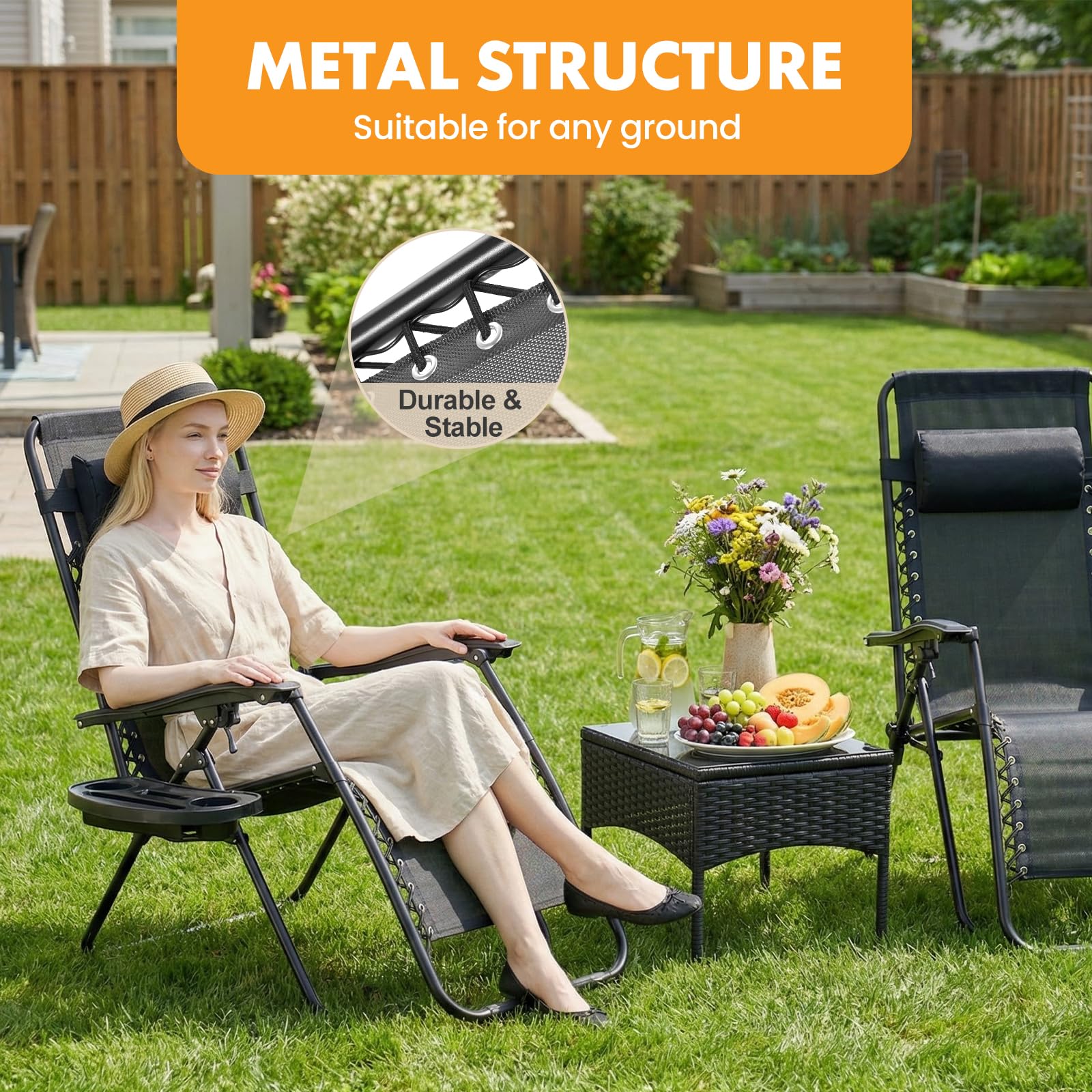 NEWBULIG chair by poolside inviting easy lounging on sunny days