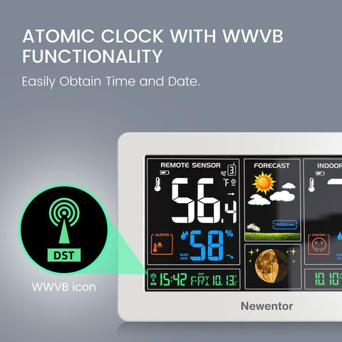 Newentor forecast feature displaying 12-24 hour predictions for planning.
