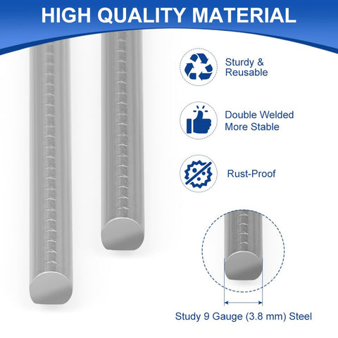 Newflager H-stakes closeup galvanized steel emphasizes durability and weather resistance for outdoor signage