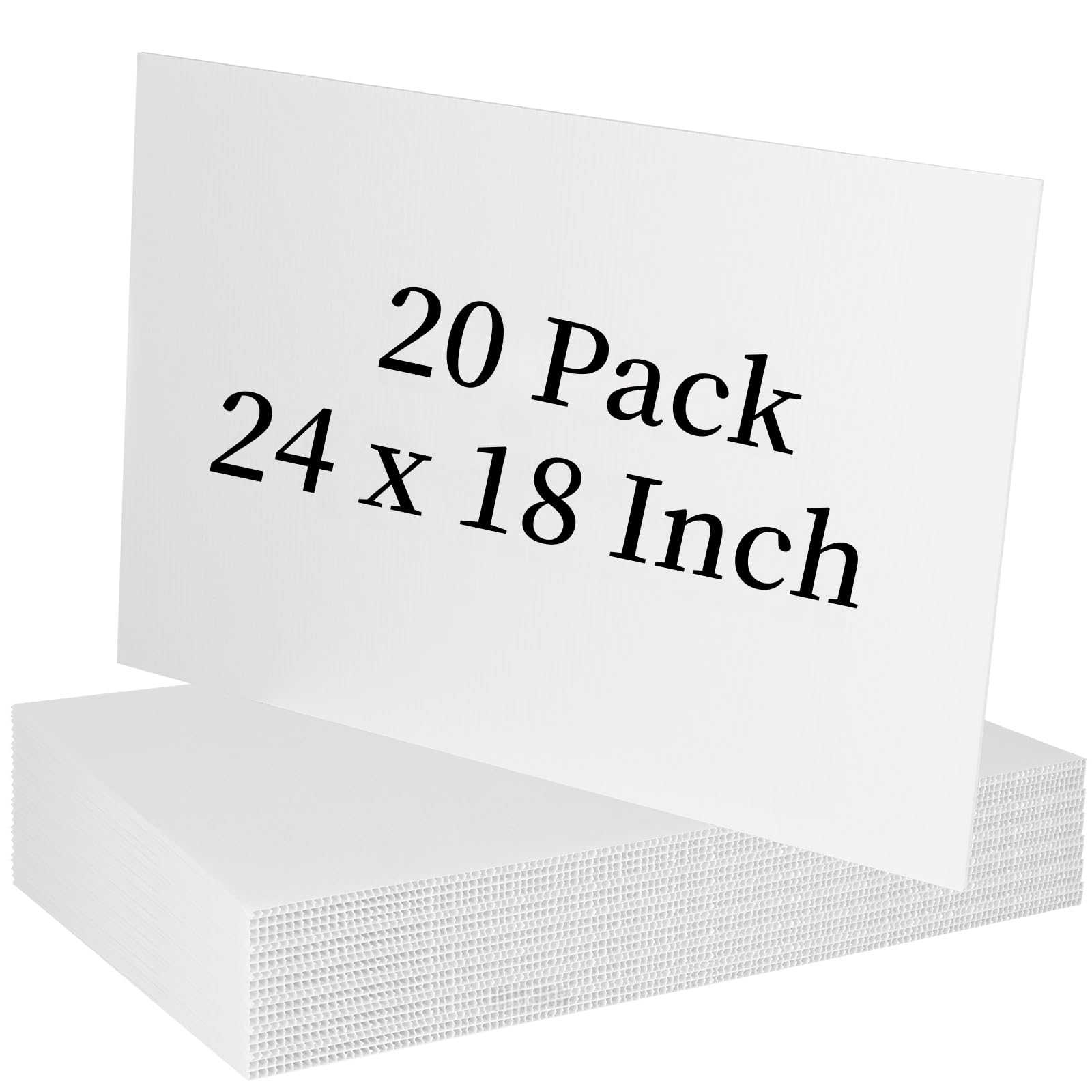 Newflager blank yard sign 18x24 for outdoor advertising