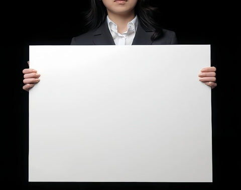 Newflager waterproof corrugated plastic sign stays legible outdoors.