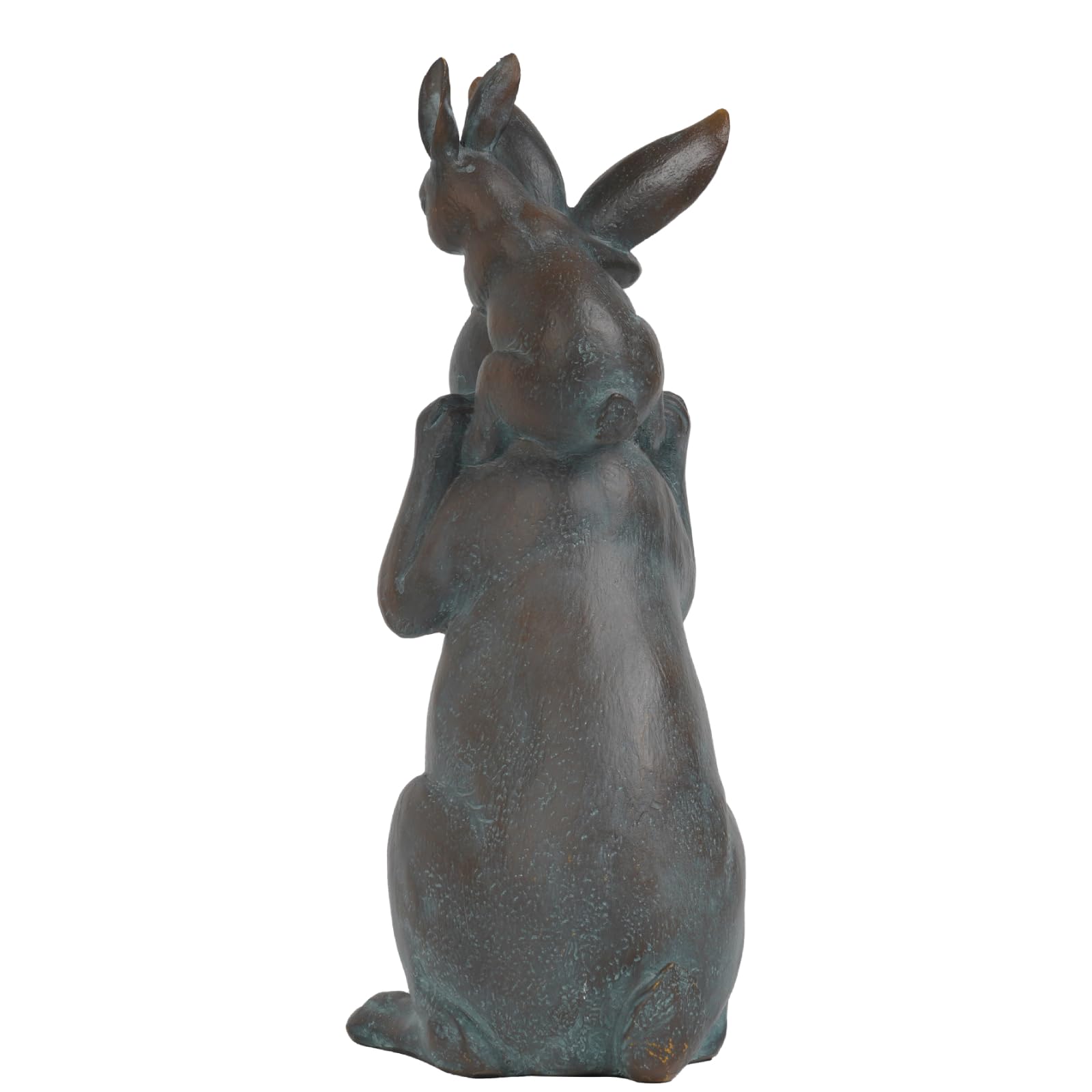 Newman House Studio bunny decor Easter gift in charming hand-painted resin.
