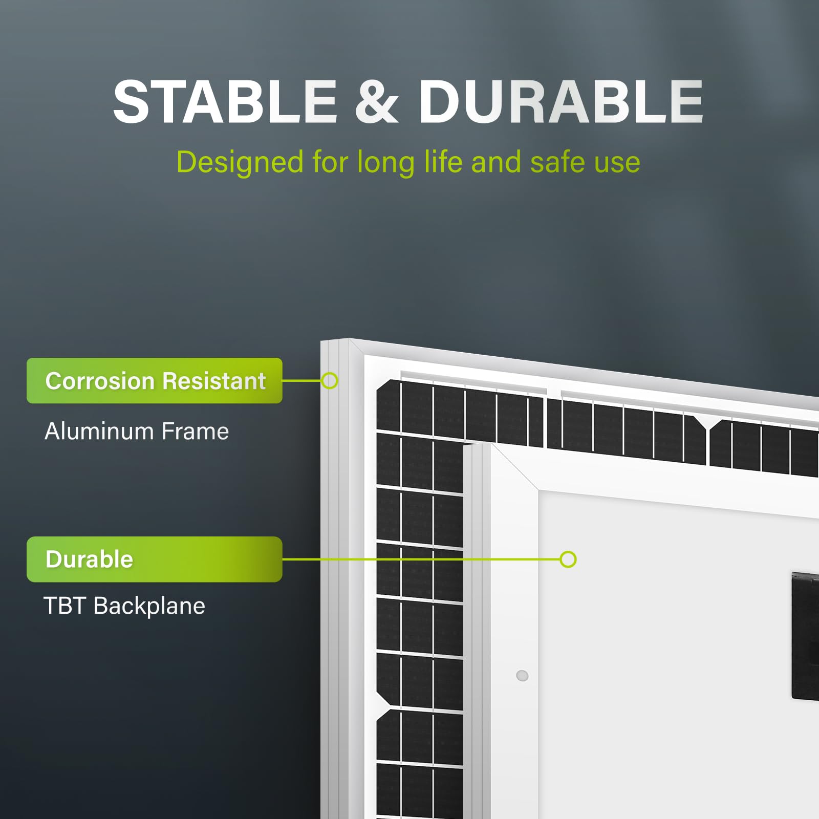 Newpowa 3ft bare-ended wire for quick installation.