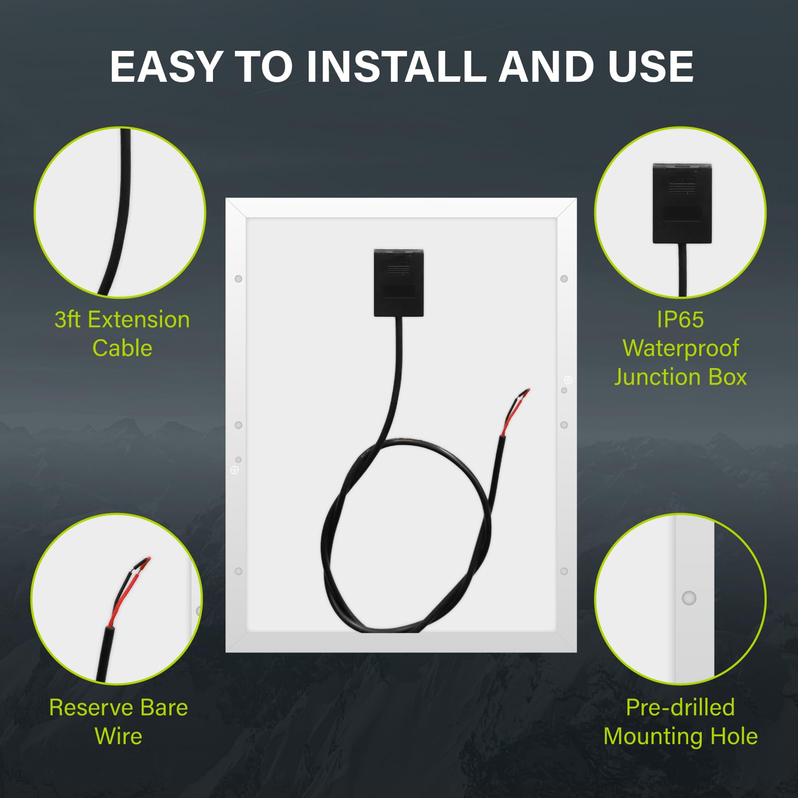 Newpowa RV install kit for fast solar mounting.