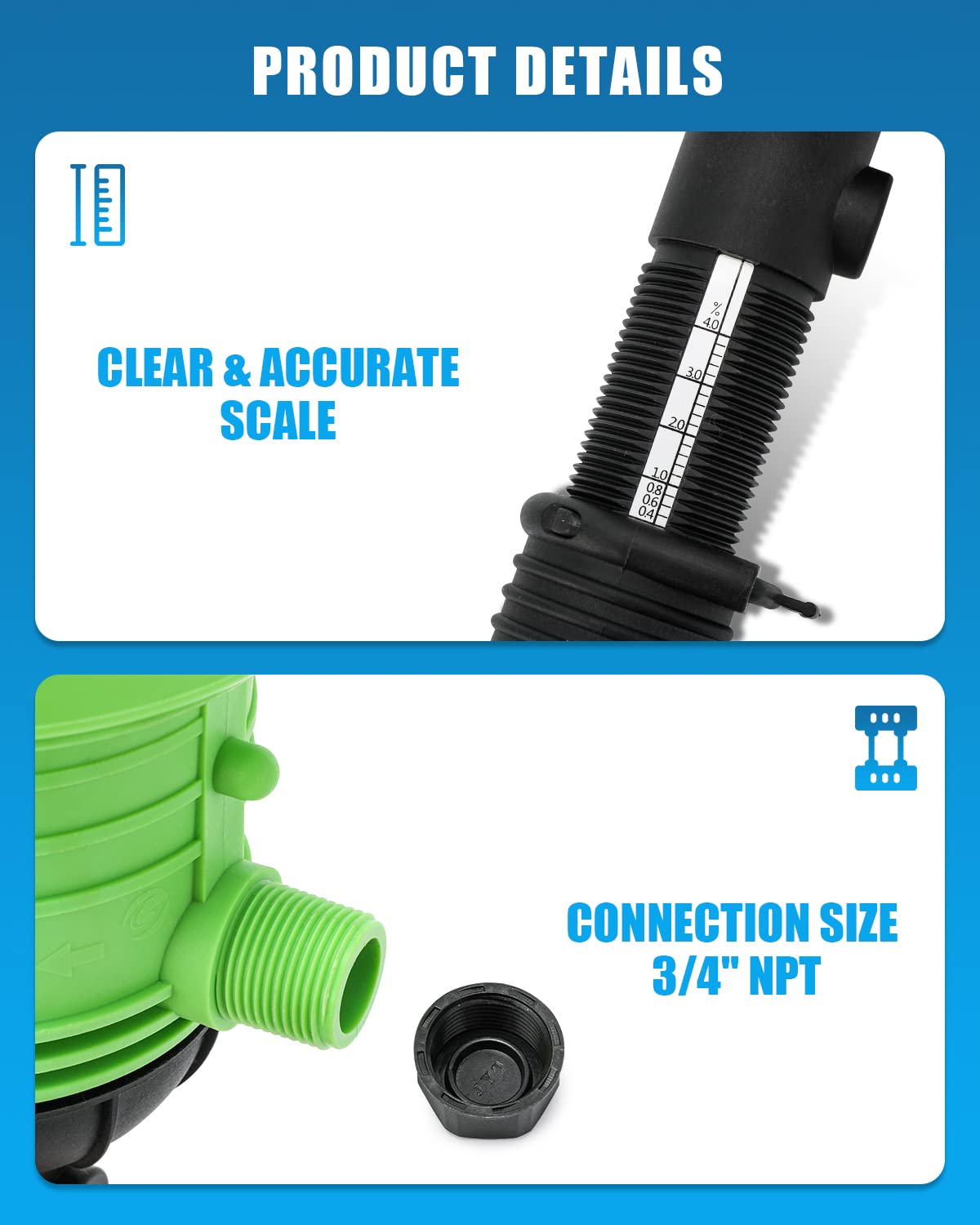 NEWTRY liquid mixing technology ensures uniform liquid blending in the dosing flow.