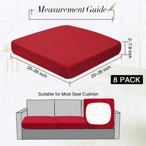 Newwiee outdoor cushion covers in soft stretch fabric for durable, wrinkle-free protection