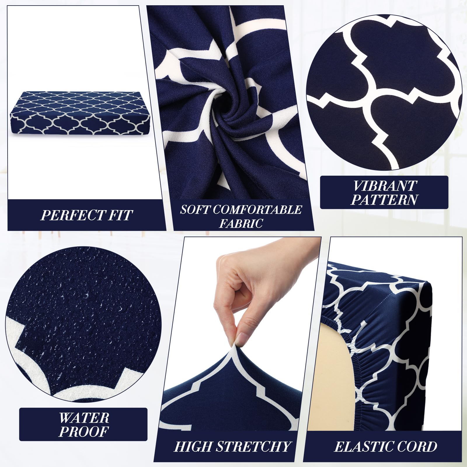 Newwiee outdoor chair covers protect furniture from wear and dirt.