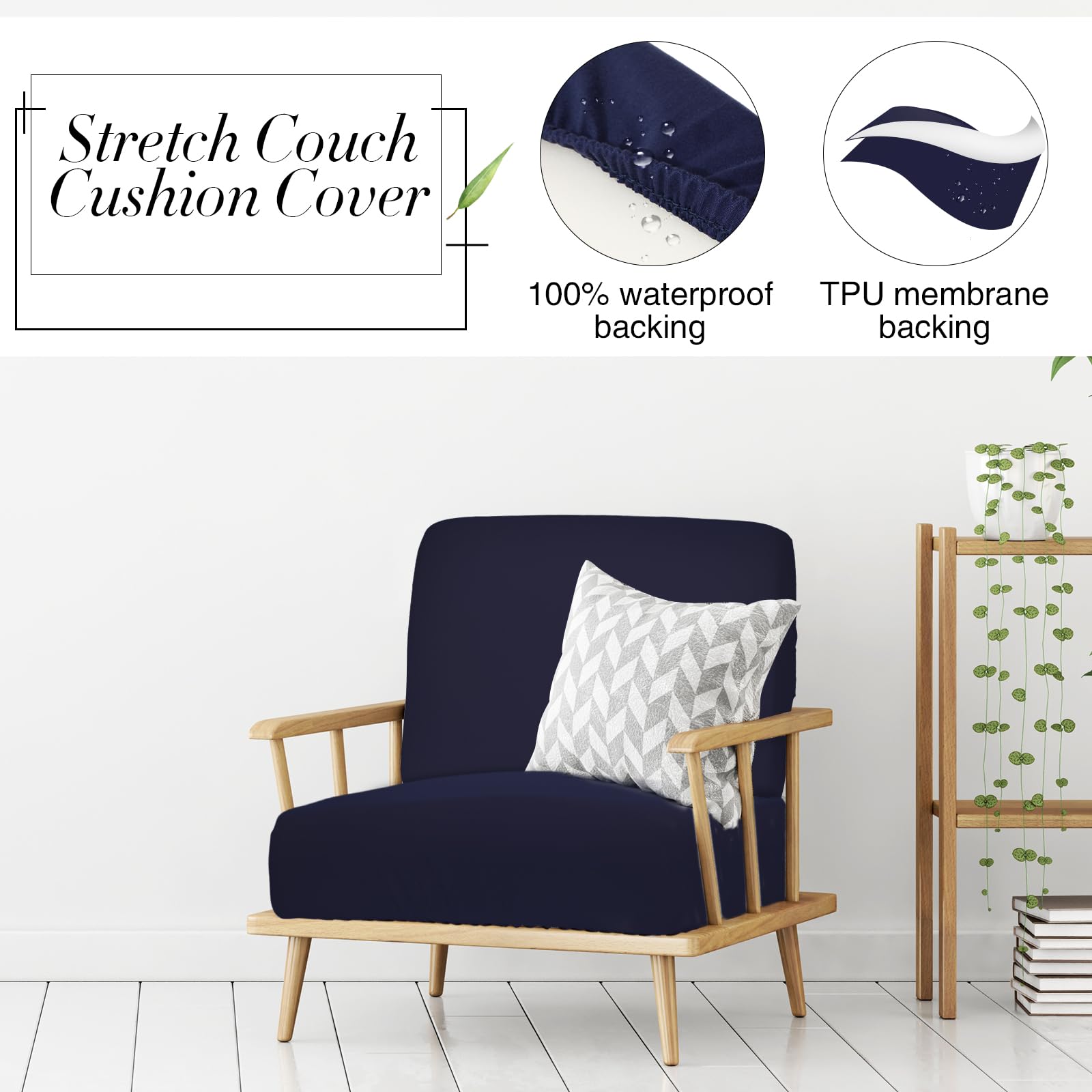Newwiee patio cushion covers ideal for outdoor dining chairs and camping seats
